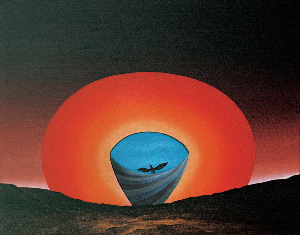 The Abyss | 1978 oil on canvas 61x76 cm