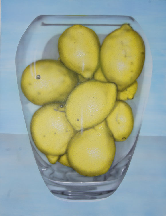 Limone | 2015 acrylic on canvas 90x70 cm